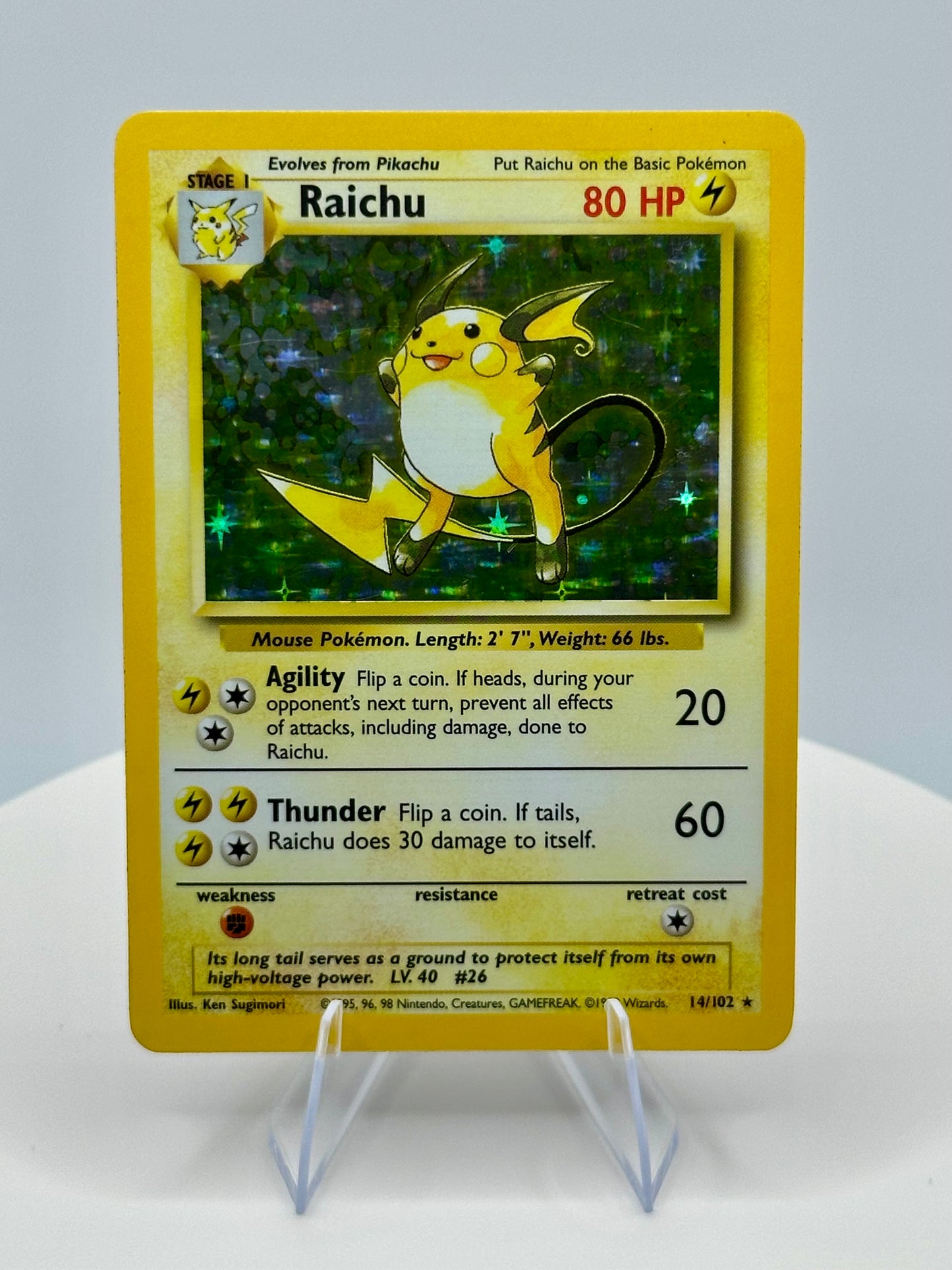 Raichu - Base Set (BS)