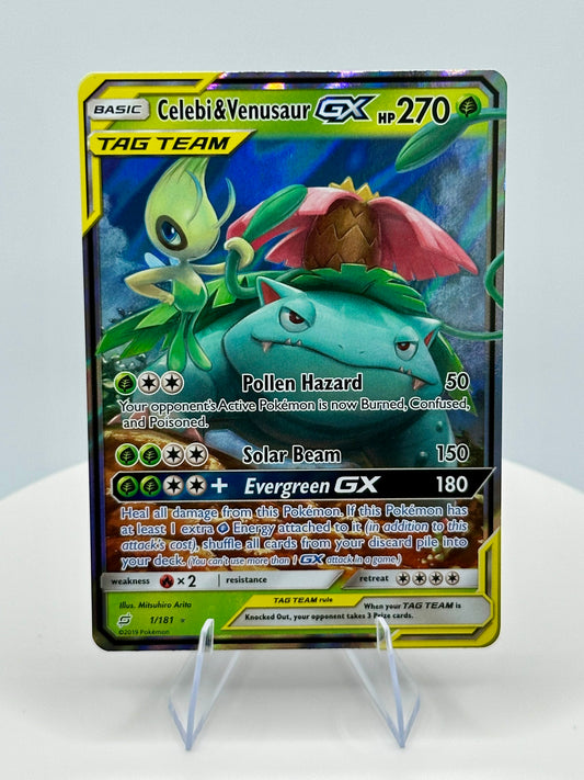 Celebi & Venusaur GX - SM - Team Up (SM9)