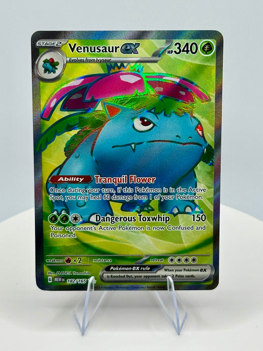 Venusaur ex - 182/165 - SV: Scarlet & Violet 151 (MEW)