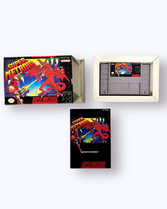 Super Metroid (Super Nintendo Entertainment System SNES, 1994) CIB