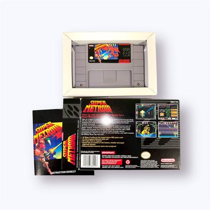 Super Metroid (Super Nintendo Entertainment System SNES, 1994) CIB