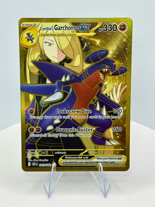 Cynthia's Garchomp ex - 241/182 - SV10: Destined Rivals (DRI)