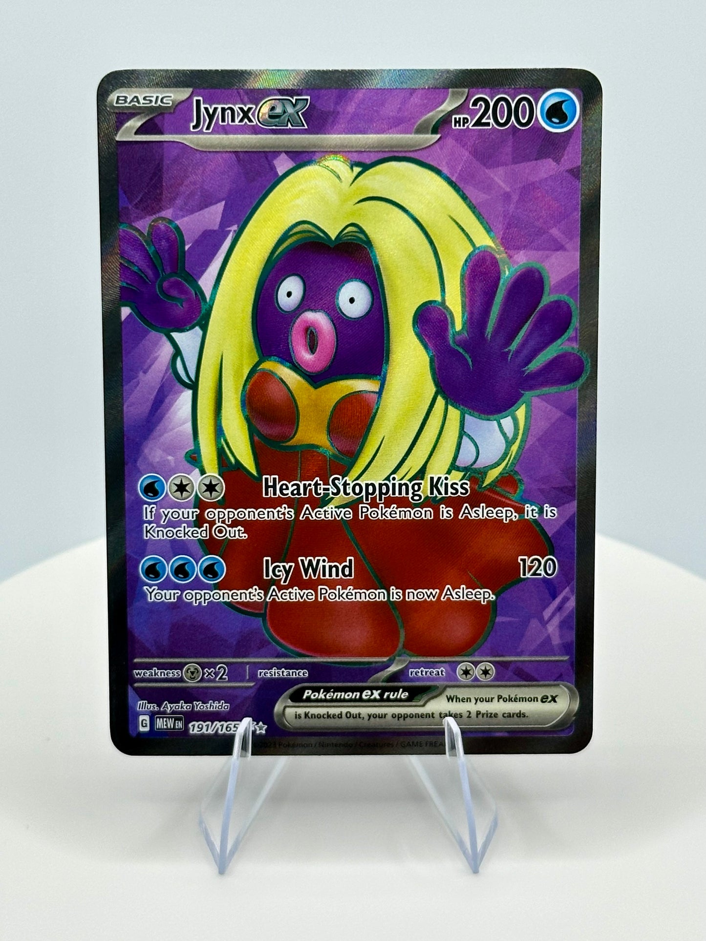 Jynx ex - 191/165 - SV: Scarlet & Violet 151 (MEW)