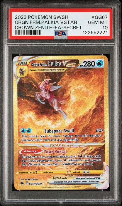 Origin Forme Palkia VSTAR (Secret) - Crown Zenith: Galarian Gallery (CRZ:GG)