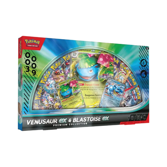 Venusaur ex & Blastoise ex Premium Collection - Miscellaneous Cards & Products (MCAP)